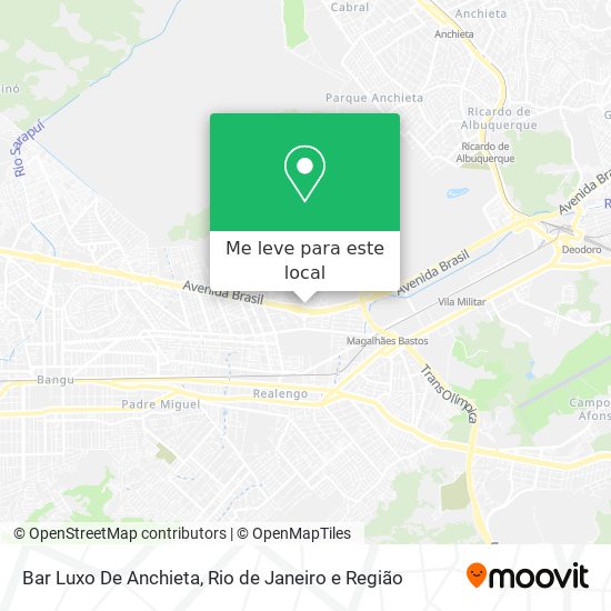 Bar Luxo De Anchieta mapa