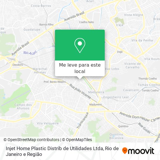 Injet Home Plastic Distrib de Utilidades Ltda mapa