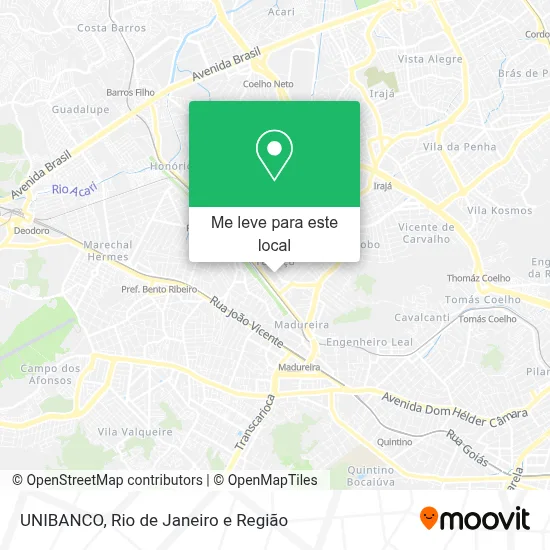 UNIBANCO mapa