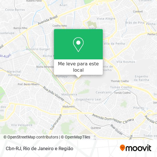 Cbn-RJ mapa
