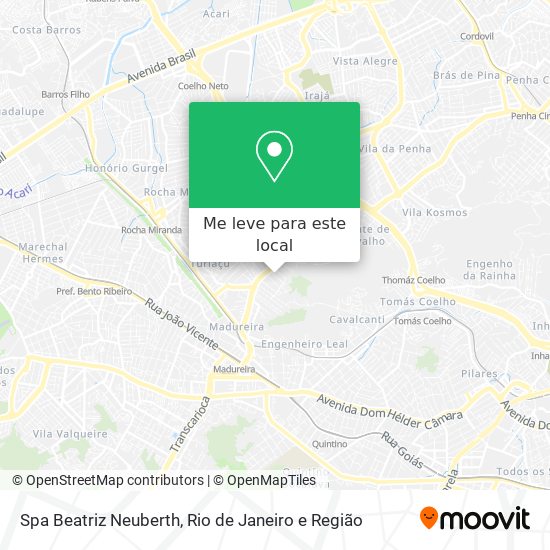 Spa Beatriz Neuberth mapa