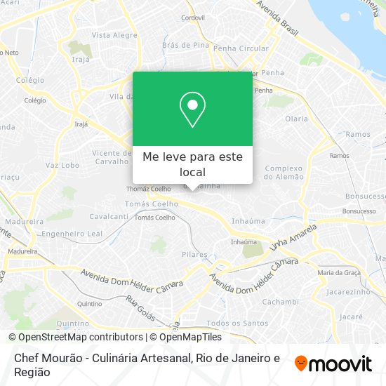 Chef Mourão - Culinária Artesanal mapa