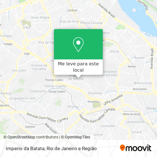 Imperio da Batata mapa
