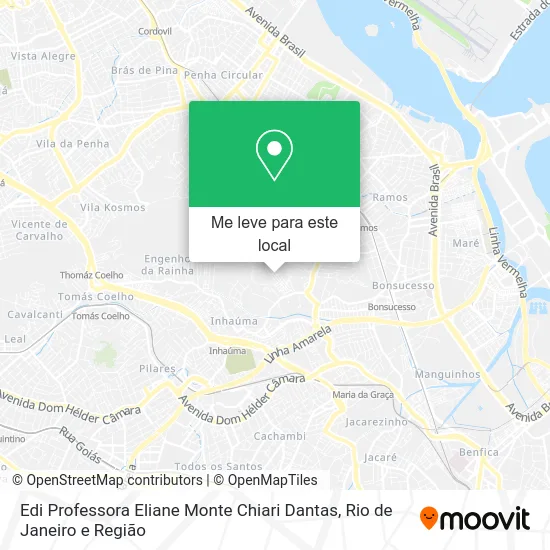 Edi Professora Eliane Monte Chiari Dantas mapa