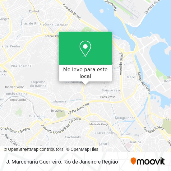 J. Marcenaria Guerreiro mapa