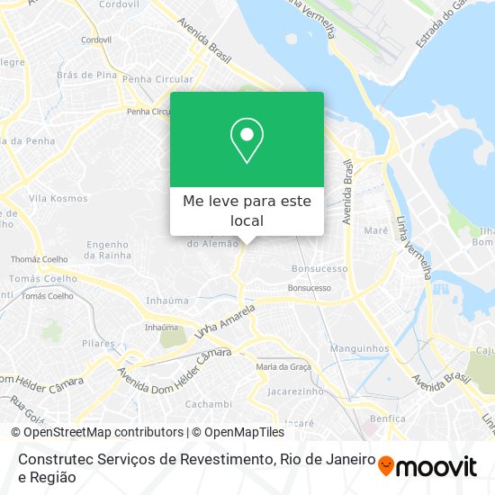 Construtec Serviços de Revestimento mapa