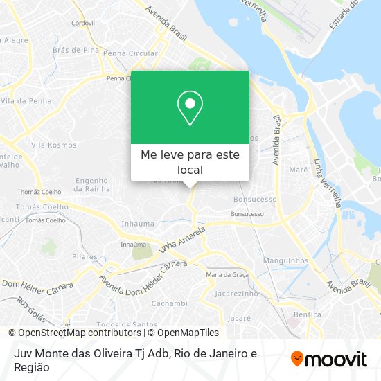 Juv Monte das Oliveira Tj Adb mapa