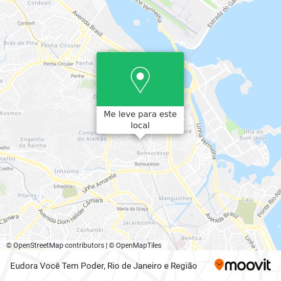 Eudora Você Tem Poder mapa