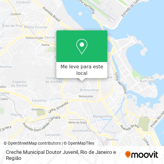 Creche Municipal Doutor Juvenil mapa