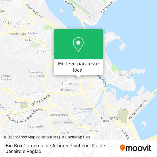 Big Box Comércio de Artigos Plásticos mapa