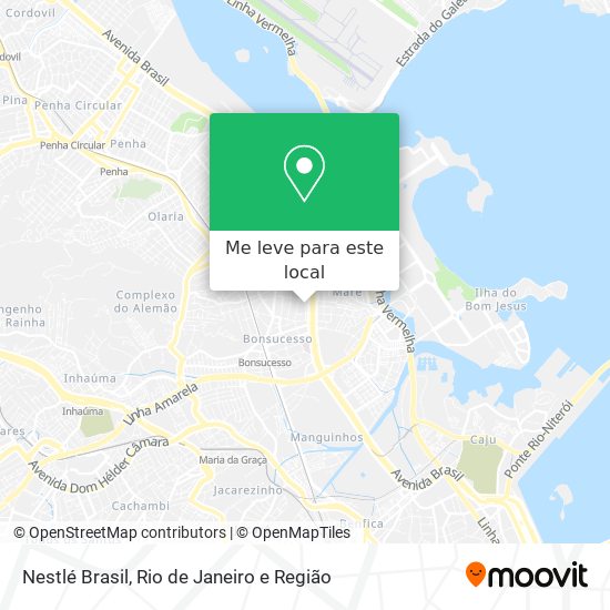 Nestlé Brasil mapa