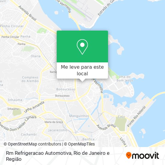 Rm Refrigeracao Automotiva mapa