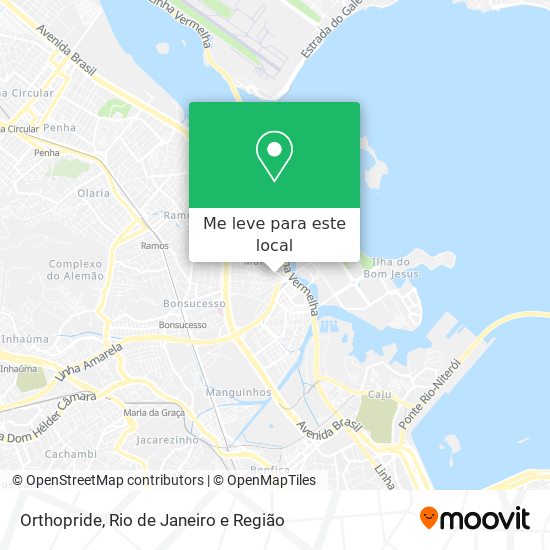 Orthopride mapa