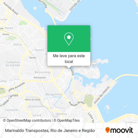 Marinaldo Transpostes mapa