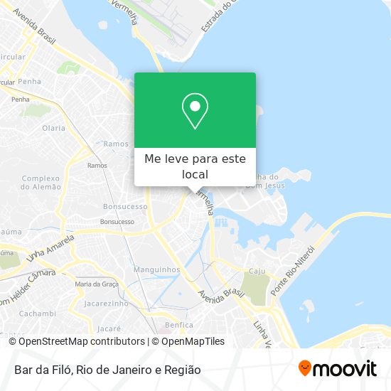 Bar da Filó mapa
