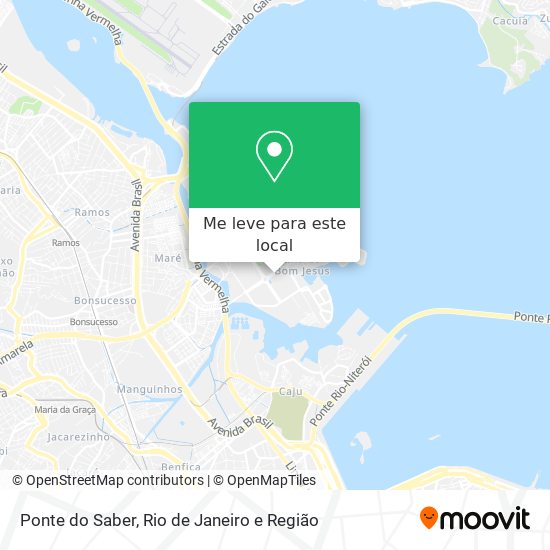 Ponte do Saber mapa