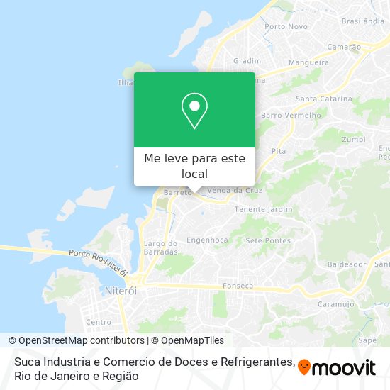 Suca Industria e Comercio de Doces e Refrigerantes mapa