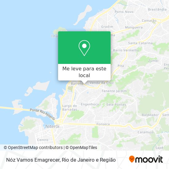 Nóz Vamos Emagrecer mapa