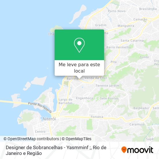 Designer de Sobrancelhas - Yasmminf ; mapa