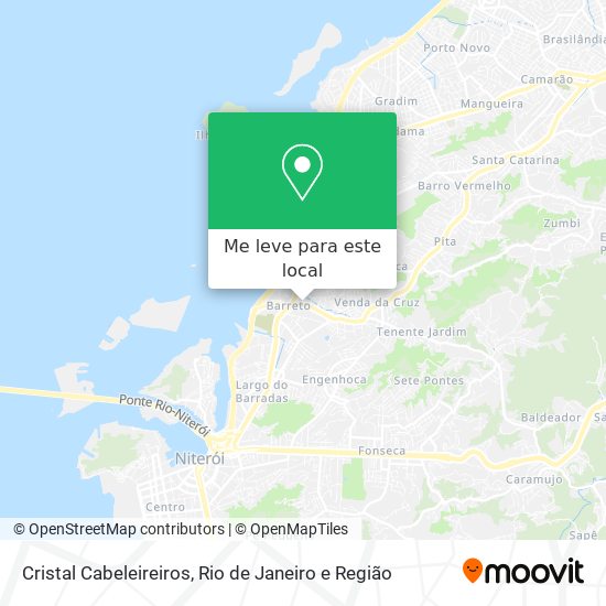 Cristal Cabeleireiros mapa