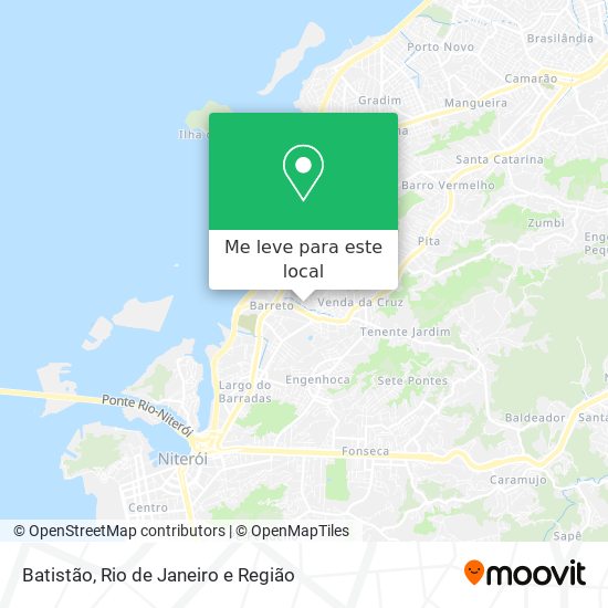 Batistão mapa