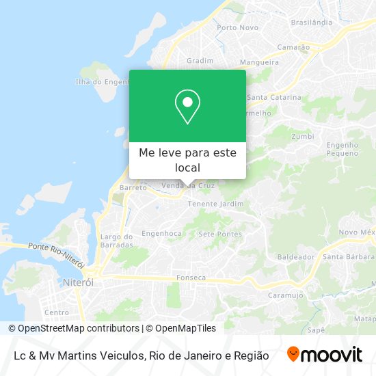 Lc & Mv Martins Veiculos mapa