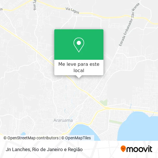 Jn Lanches mapa