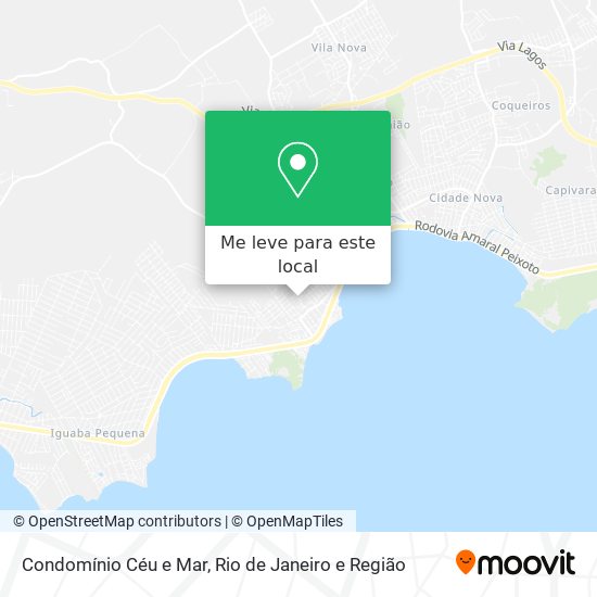 Condomínio Céu e Mar mapa