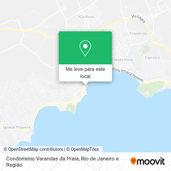 Condomínio Varandas da Praia mapa
