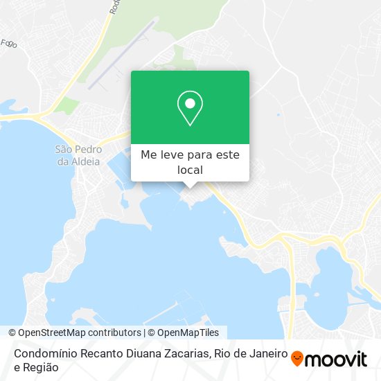 Condomínio Recanto Diuana Zacarias mapa