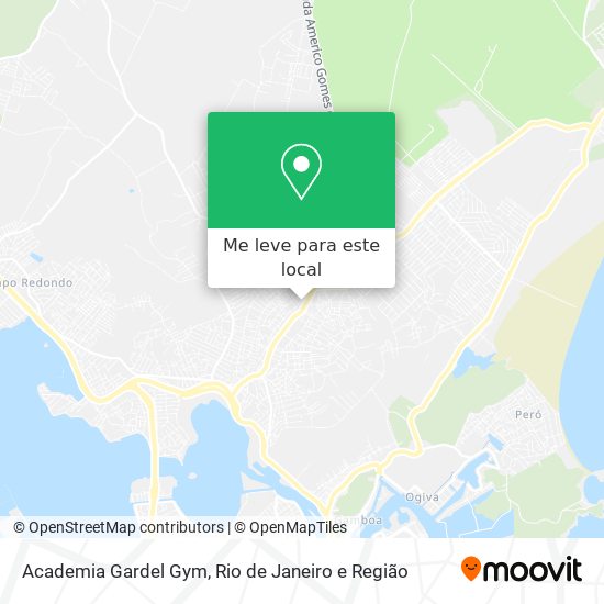 Academia Gardel Gym mapa