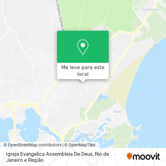 Igreja Evangelica Assembleia De Deus mapa
