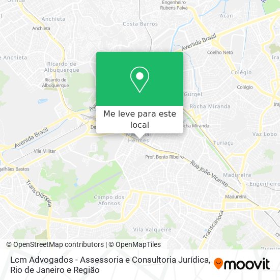 Lcm Advogados - Assessoria e Consultoria Jurídica mapa