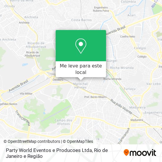 Party World Eventos e Producoes Ltda mapa