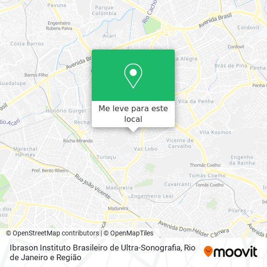 Ibrason Instituto Brasileiro de Ultra-Sonografia mapa