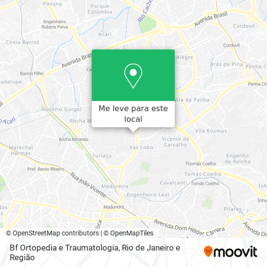 Bf Ortopedia e Traumatologia mapa