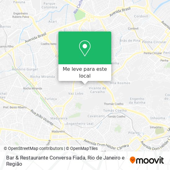Bar & Restaurante Conversa Fiada mapa