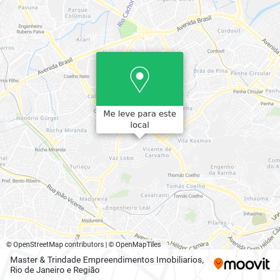 Master & Trindade Empreendimentos Imobiliarios mapa