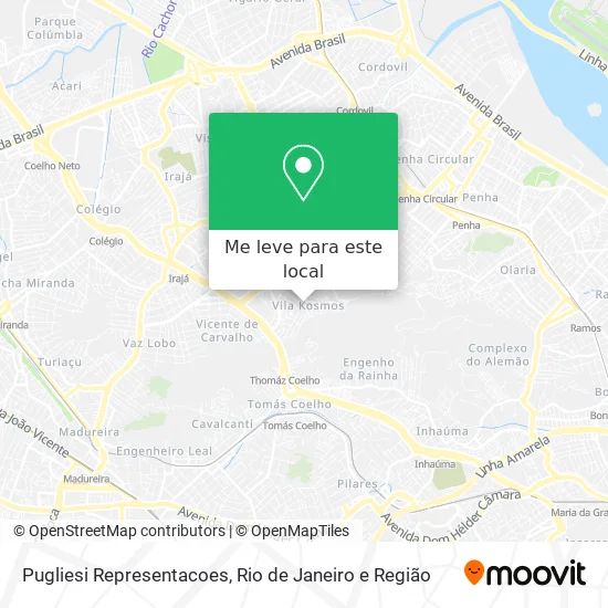 Pugliesi Representacoes mapa