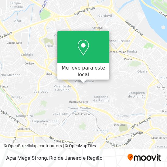 Açai Mega Strong mapa