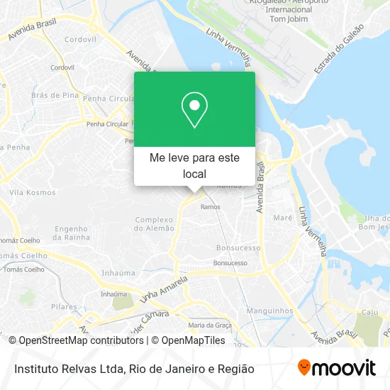 Instituto Relvas Ltda mapa