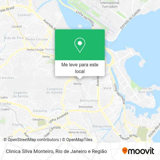 Clinica Silva Monteiro mapa