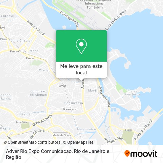 Adver Rio Expo Comunicacao mapa