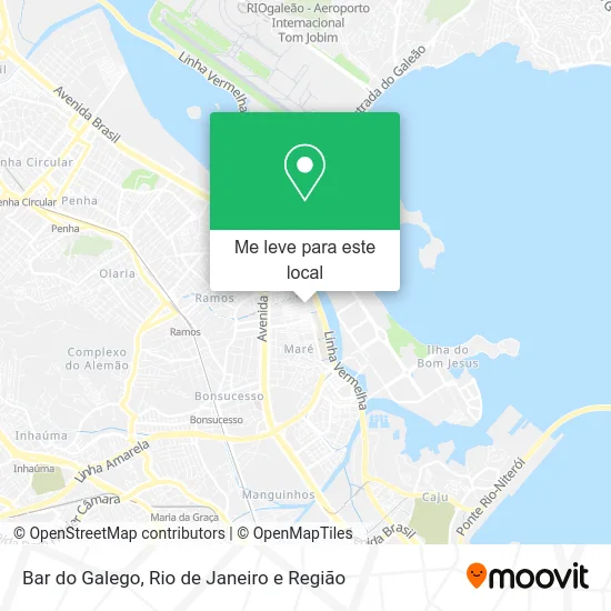 Bar do Galego mapa