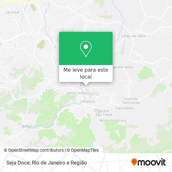 Seja Doce mapa