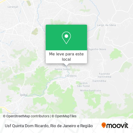 Usf Quinta Dom Ricardo mapa