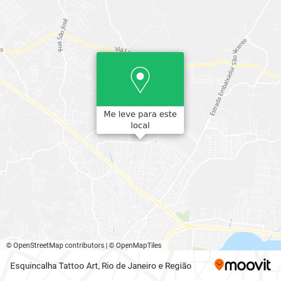 Esquincalha Tattoo Art mapa
