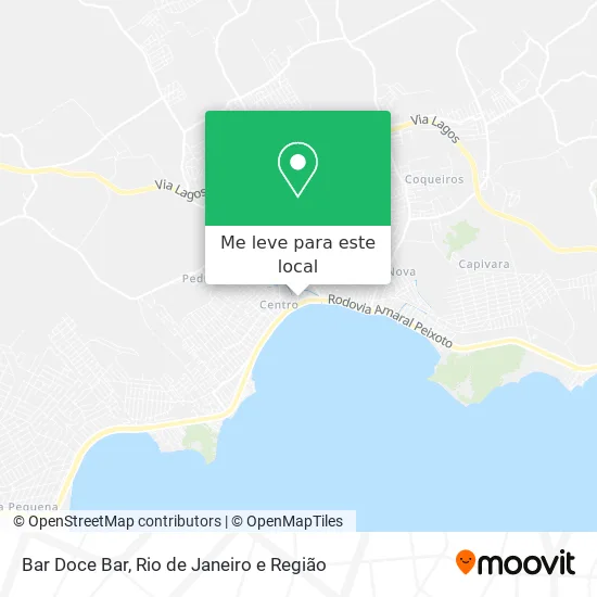 Bar Doce Bar mapa