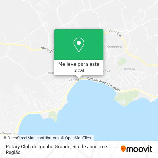 Rotary Club de Iguaba Grande mapa