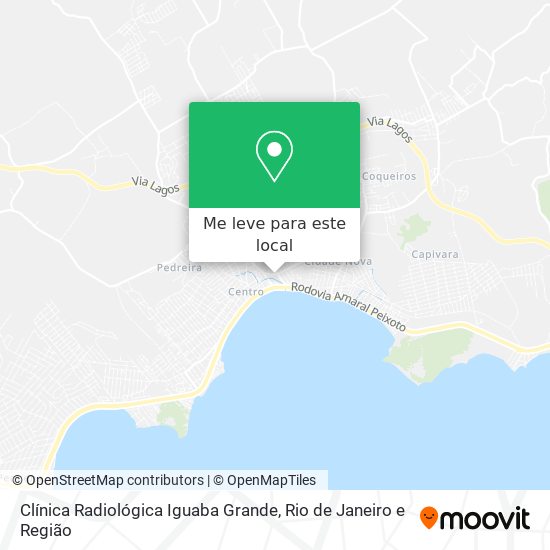 Clínica Radiológica Iguaba Grande mapa